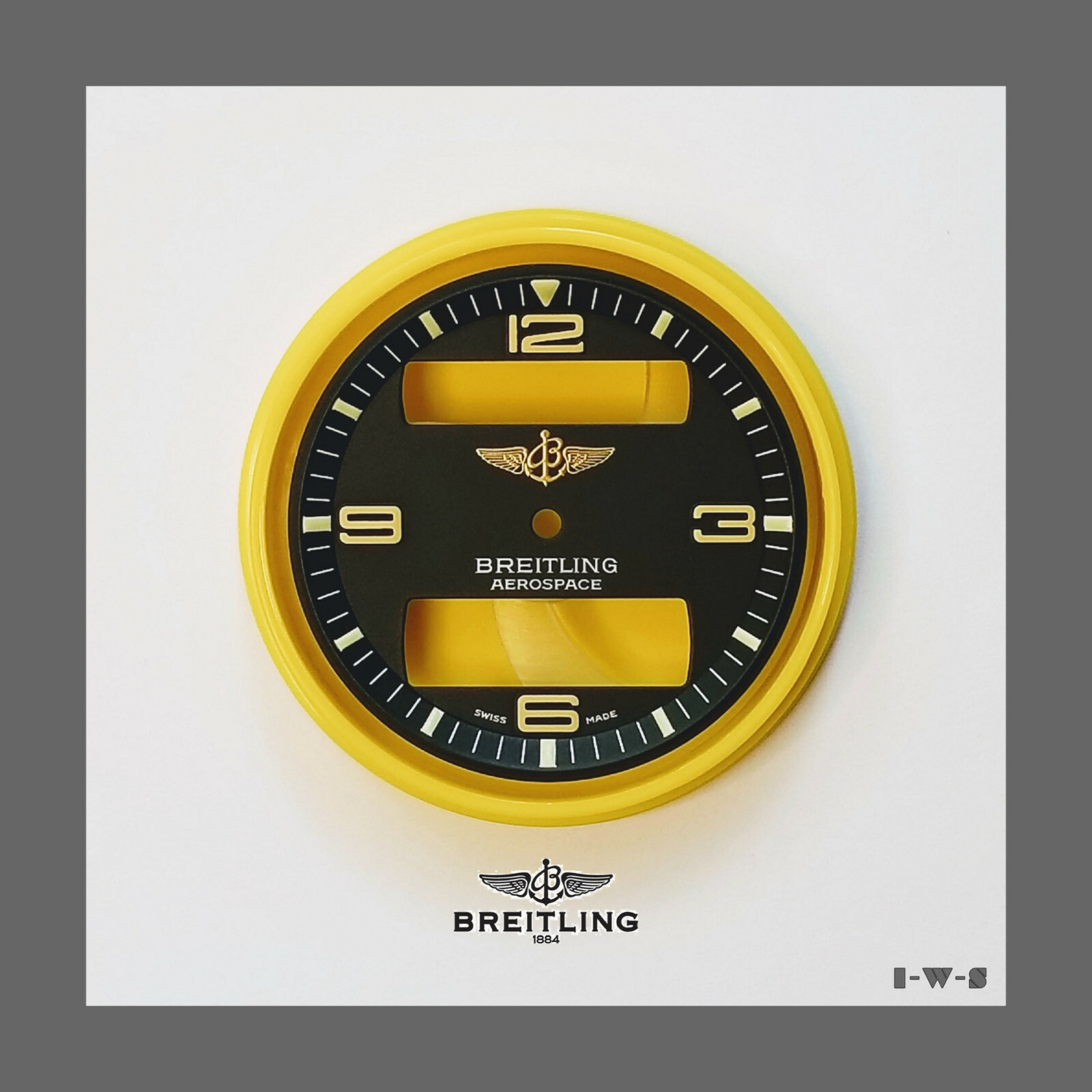 ☆ BREITLING BLACK DIAL FOR «AEROSPACE II» WATCHES WITH REFERENCE № 56062 ☆