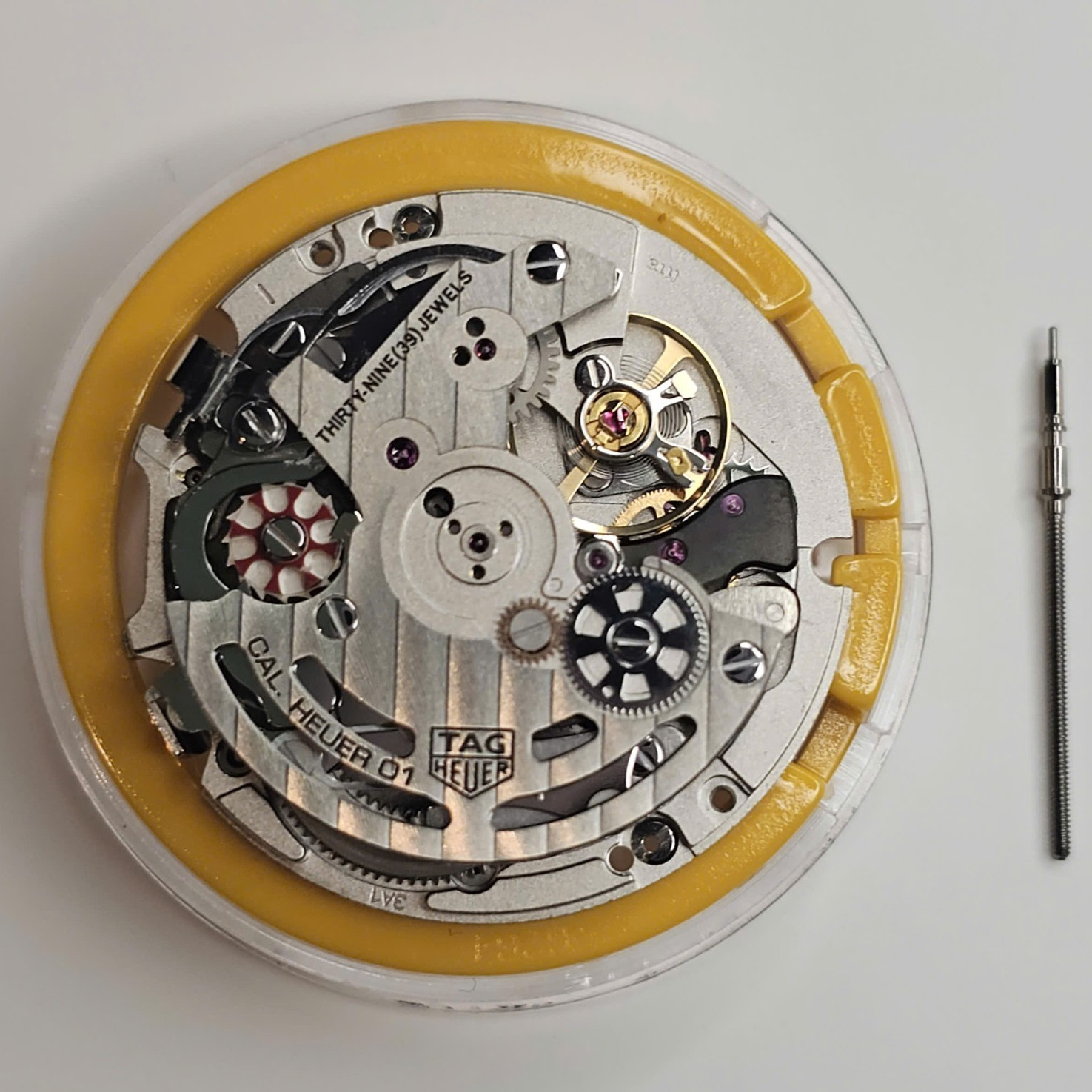 TAG Heuer H01 Movement | Calibre Heuer 01 Swiss In house Automatic Chronograph