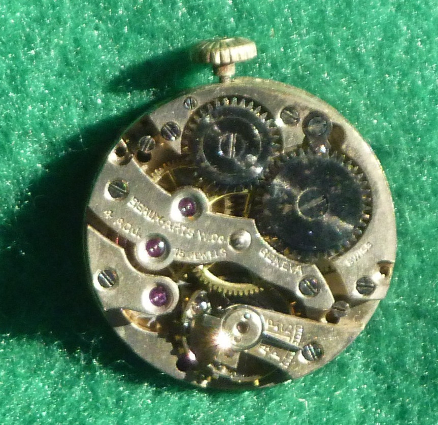 BEAUX-Arts W Co. Geneva Swiss 15 jewel 4 adjustment Ladies wrist watch movement