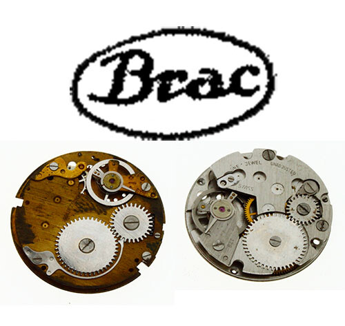 Brac Swiss Used Vintage Manual Wind or Automatic Watch Movement For Parts