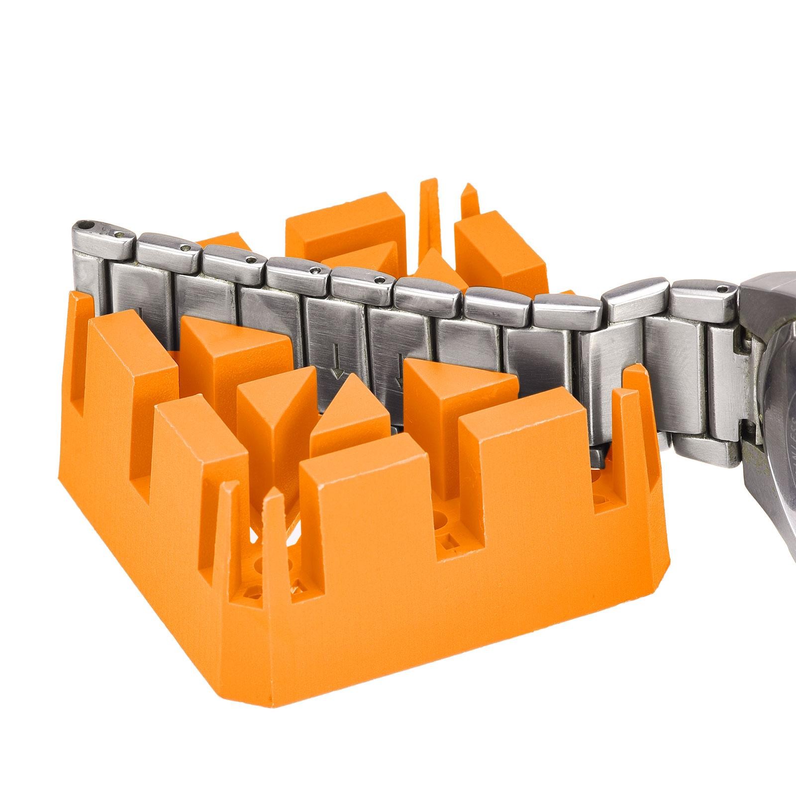 Watch Strap Link Pin Removal Set with Orange