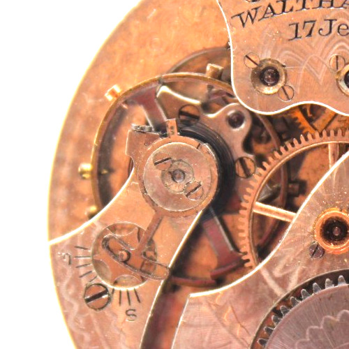 1903 WALTHAM POCKET WATCH MOVEMENT 13426680 GRADE: 225 12s 17j (RR2)