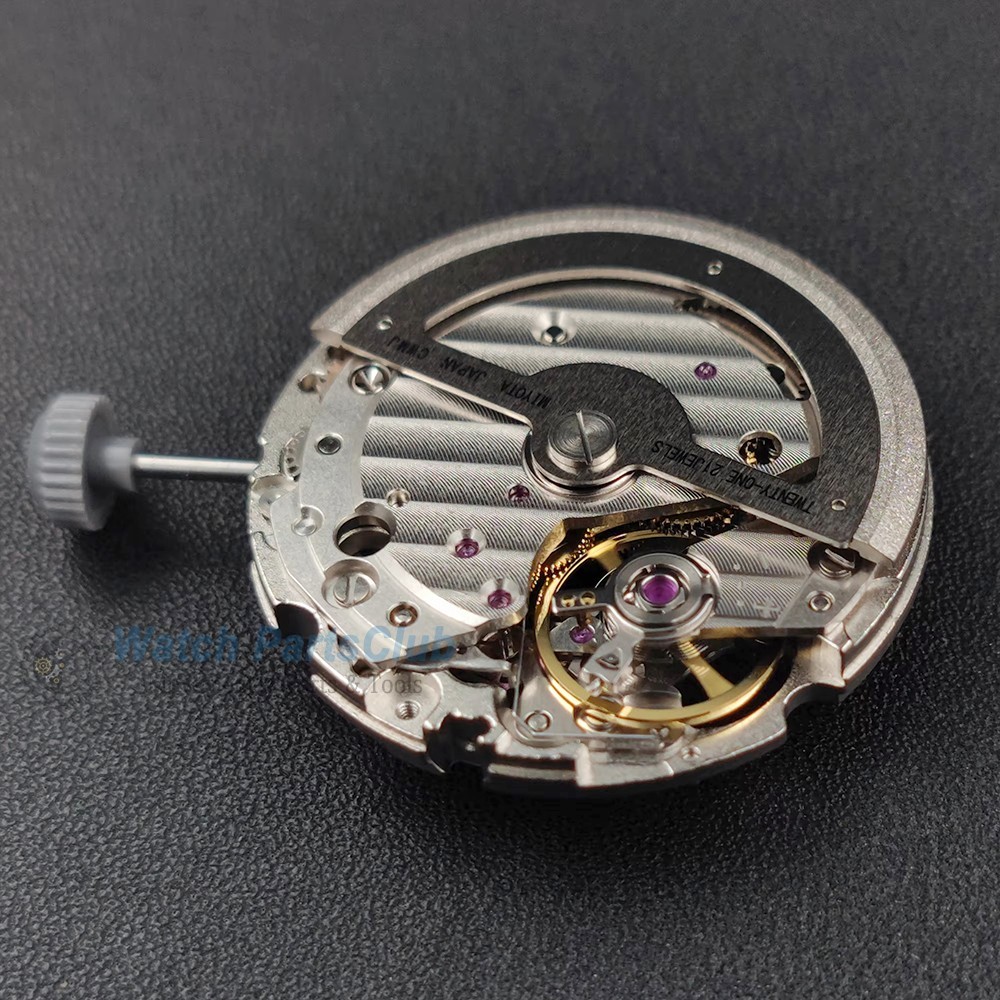 NEW Japan Miyota 82S0 Automatic Movement 21 Jewels Skeleton Silver/Gold Version