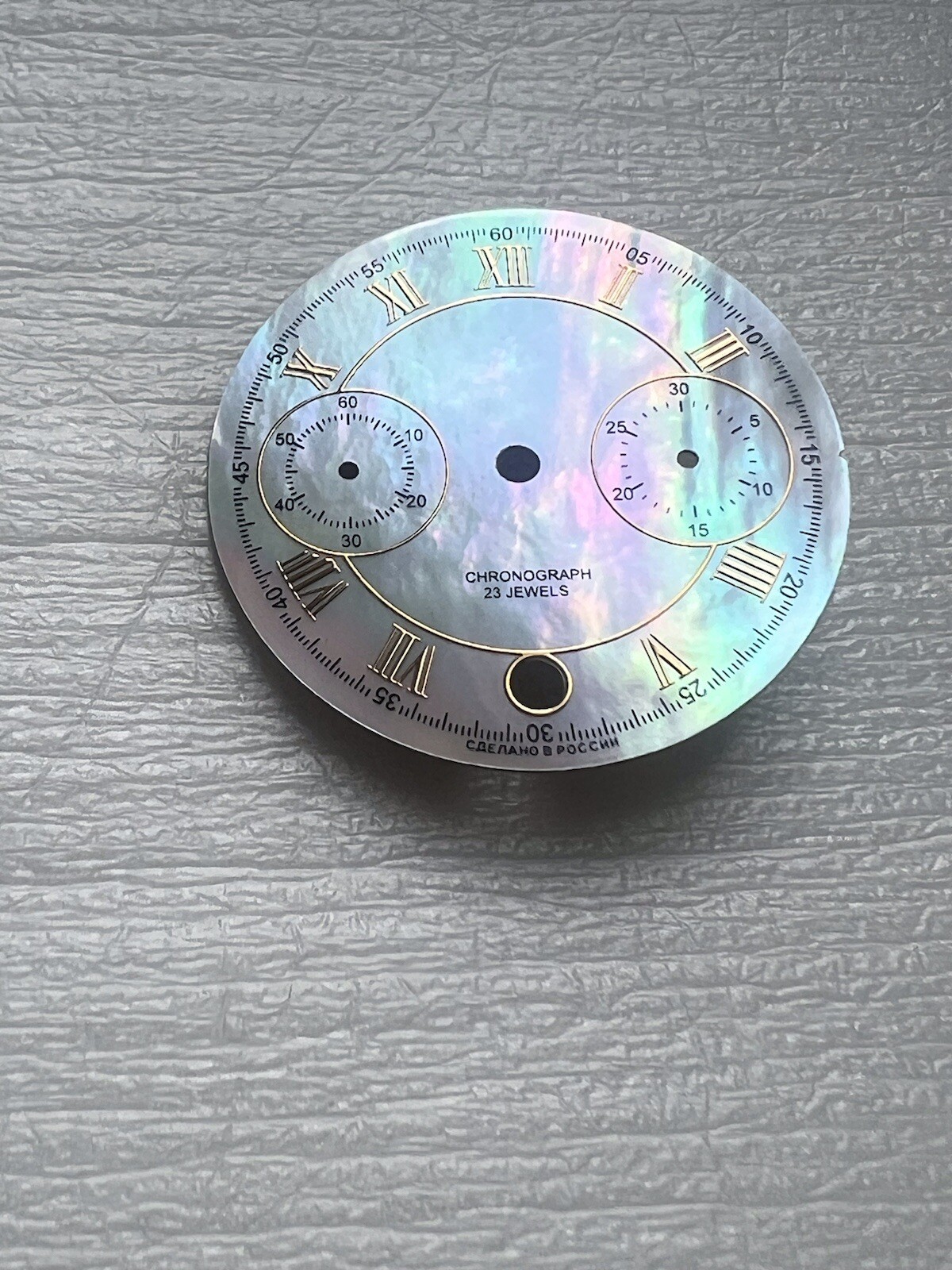 POLJOT 3133 Chronograph Dial