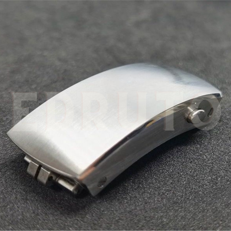 Fits for Omega Seamaster 300M Watch Strap Bracelet SS Deployment Buckle Clasp