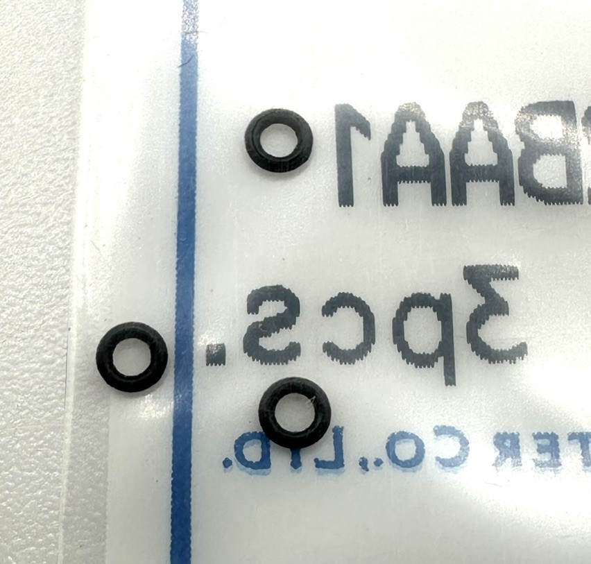 New Genuine Seiko Pack Of 3 Crown Gasket Part OE012BAA1