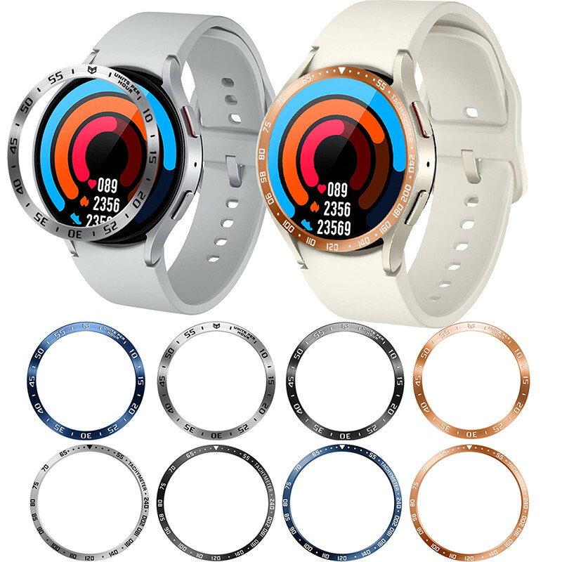 For Samsung Watch 6/6 Classic 40/44/43/47MM Bezel Frame Ring Case Metal Cover