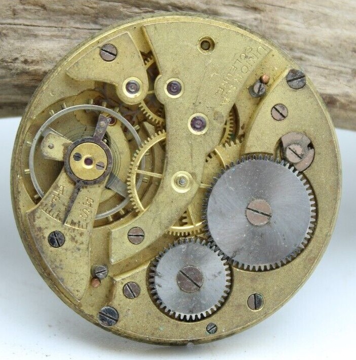 UNION S.A. SOLEURE POCKET WATCH MOVEMENT 42.5mm DIAMETER (F3N)