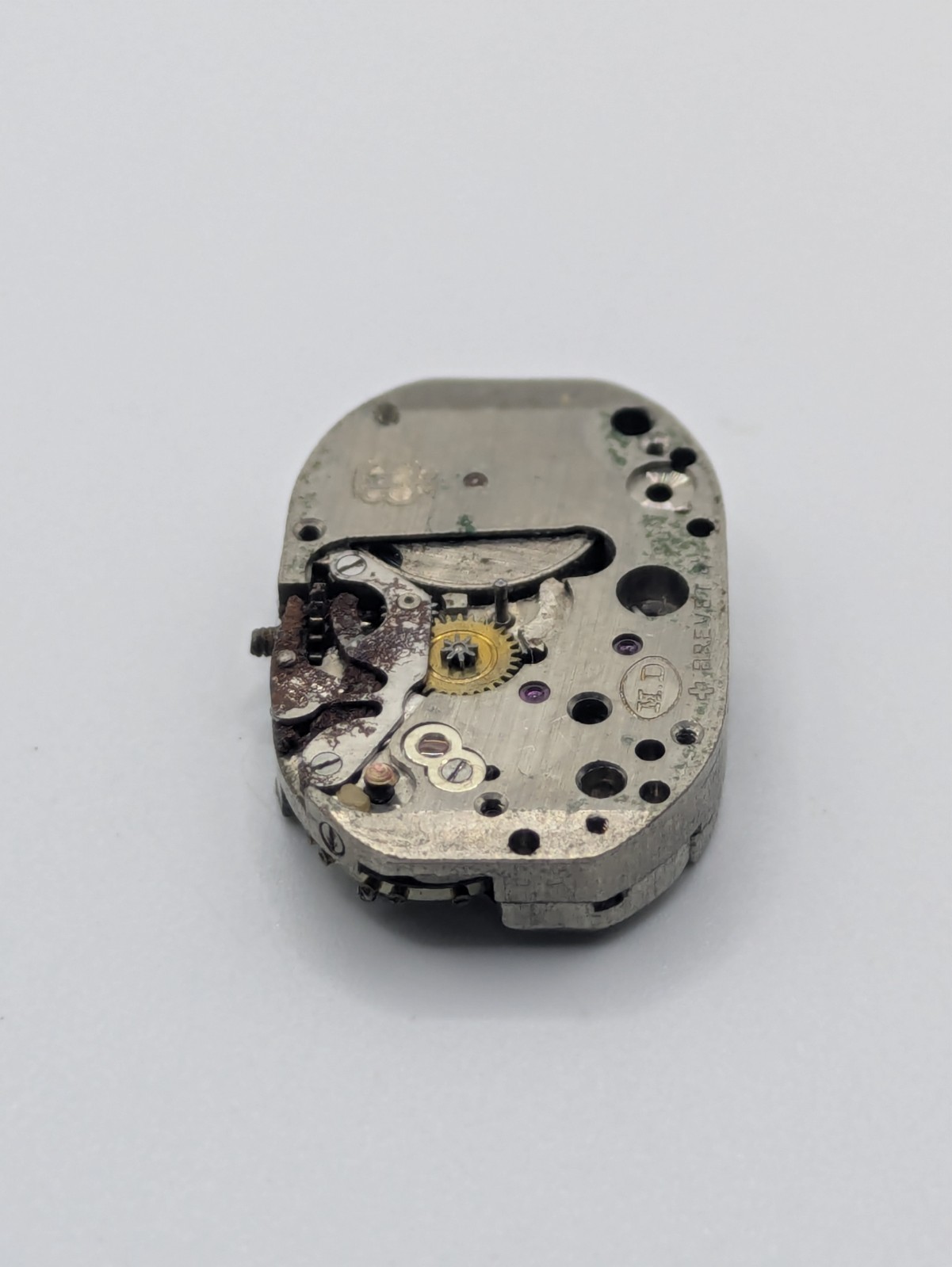 Rotary P120 Cal. 390 Manual Wind Watch Movement 15 Jewels Swiss Parts Repair