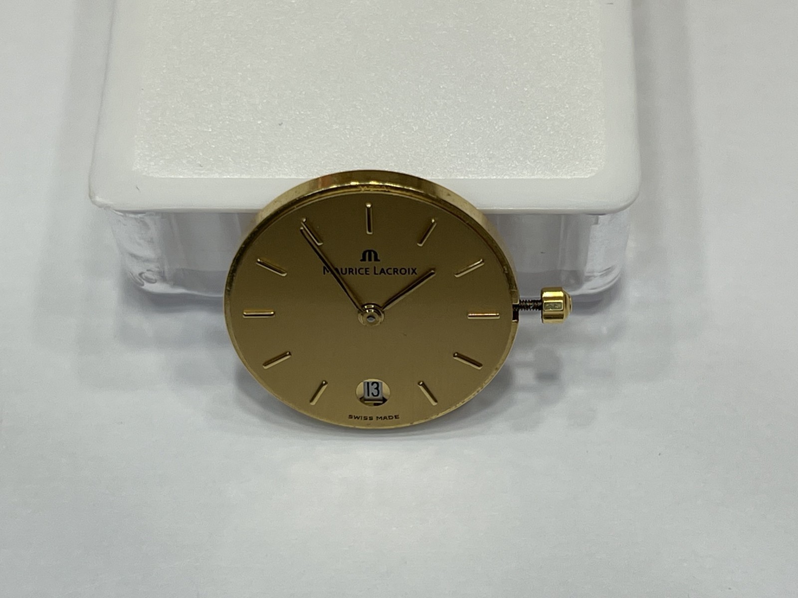 Movement & Dial Maurice Lacroix Quartz Date Eta 956.412 Swiss Made Working