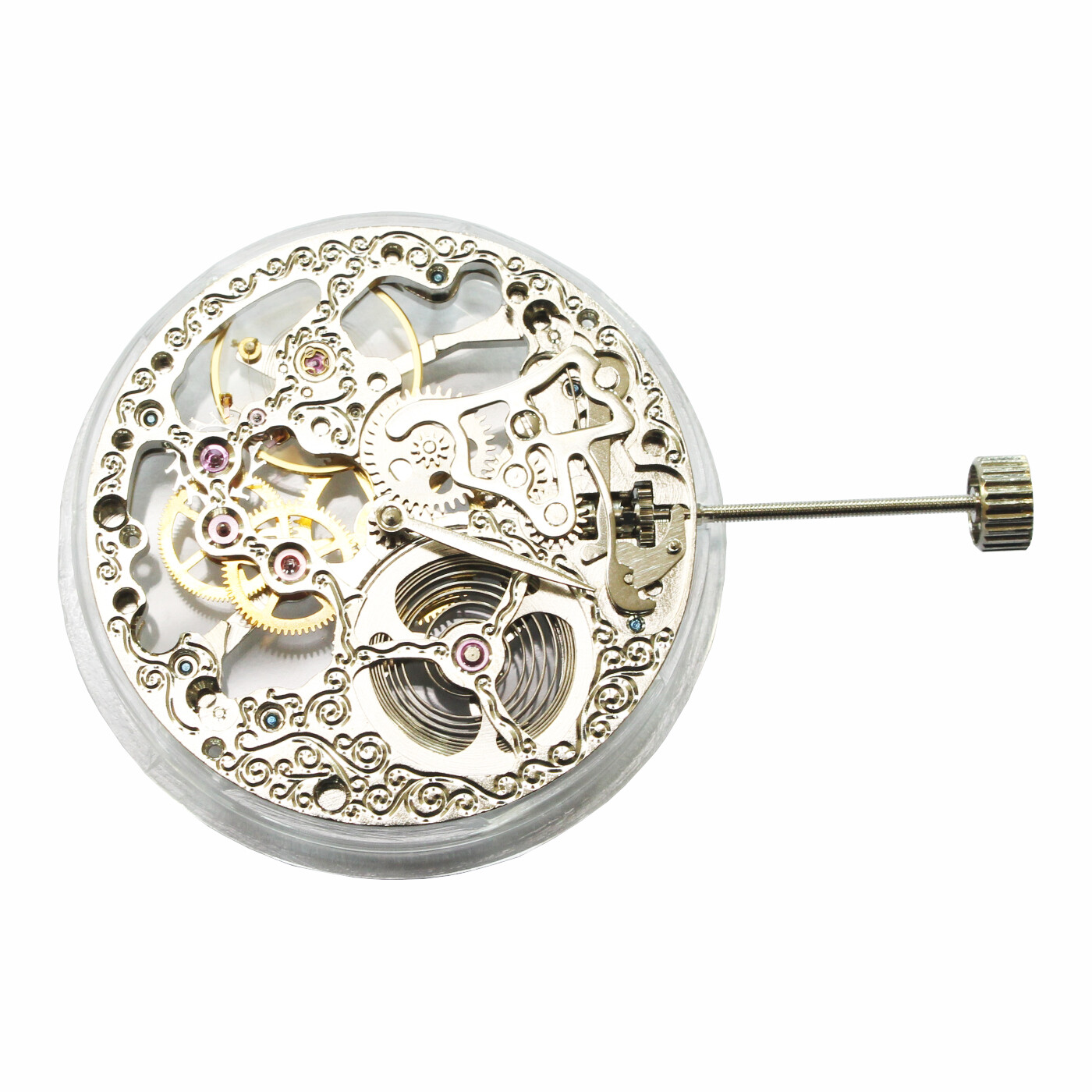 17 Jewels Hollow 6497 Hand Winding Movement for Parnis Wrist Watch