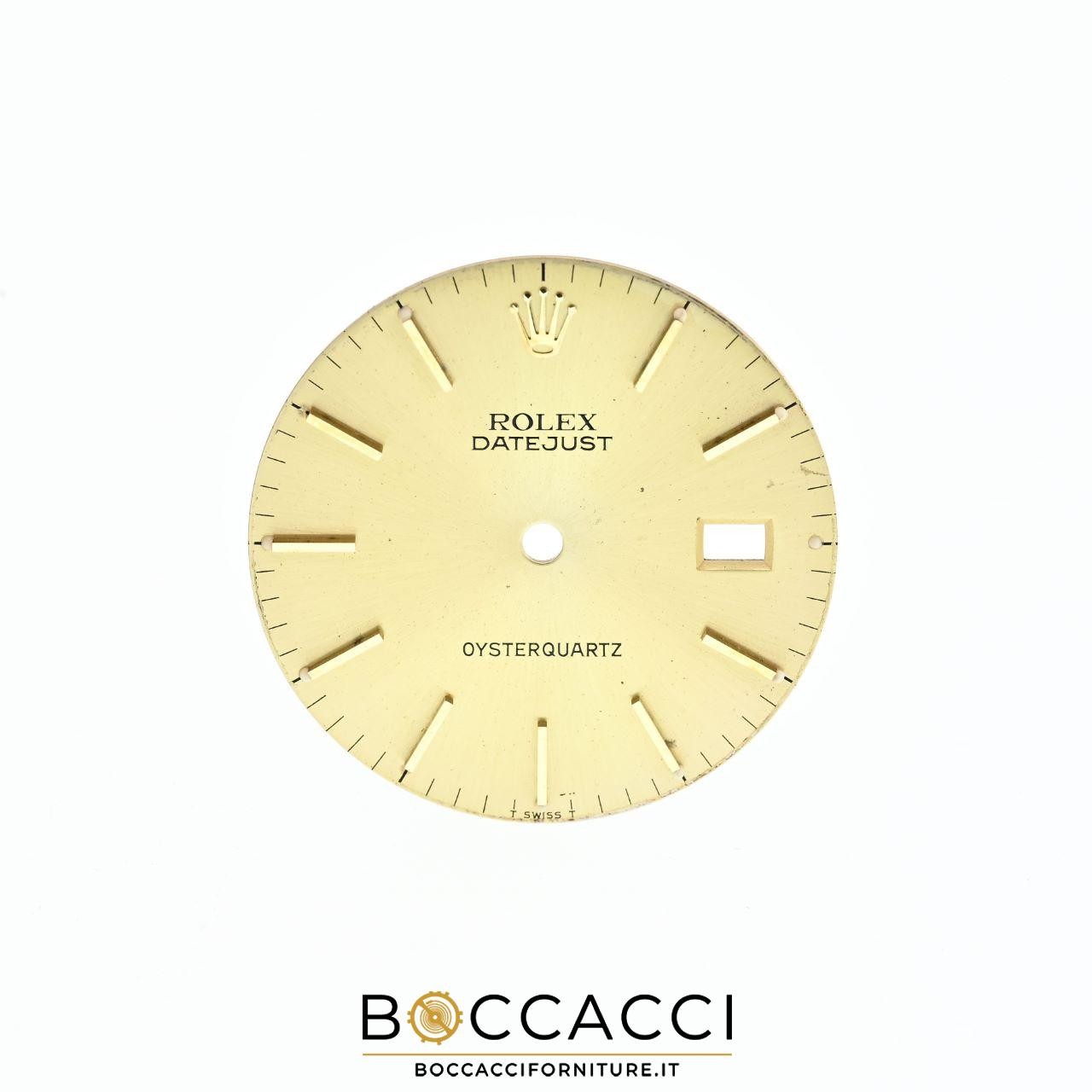 ROLEX Oysterquartz Datejust Champagne Dial for 17013 Calib: 5035 Refer: 17013…