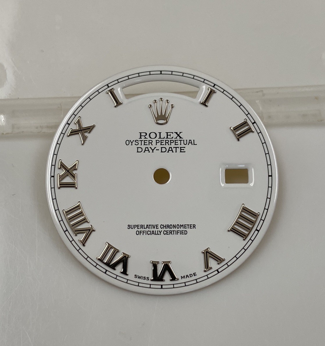 Genuine Rolex Day-Date 36mm President 18238 18038 White/Silver Roman Dial