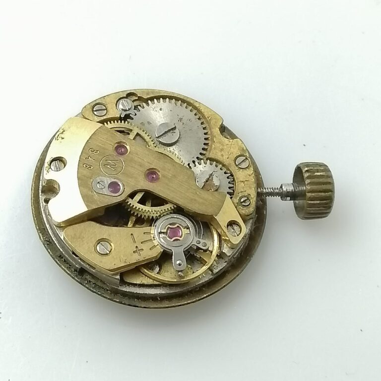 West End Watch 348 Manual Winding Watch Movement For Parts