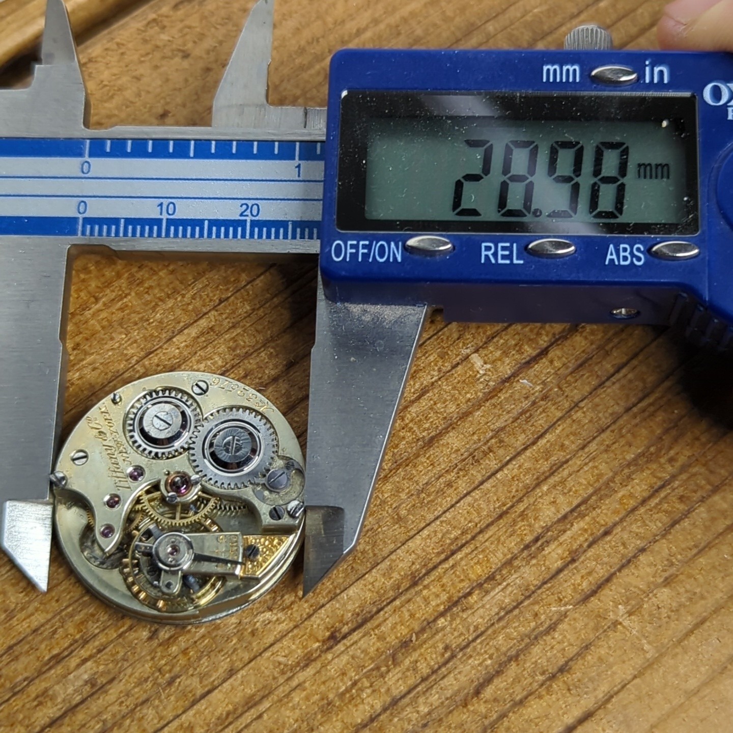 Aggasiz for Tiffany & Co New York Pocket Fob Watch Movement for Project (F229)