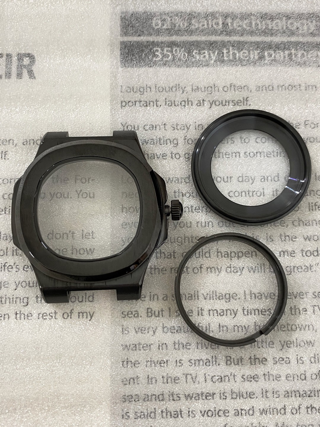 Watch accessory modification kit compatible with NH35/36 movement