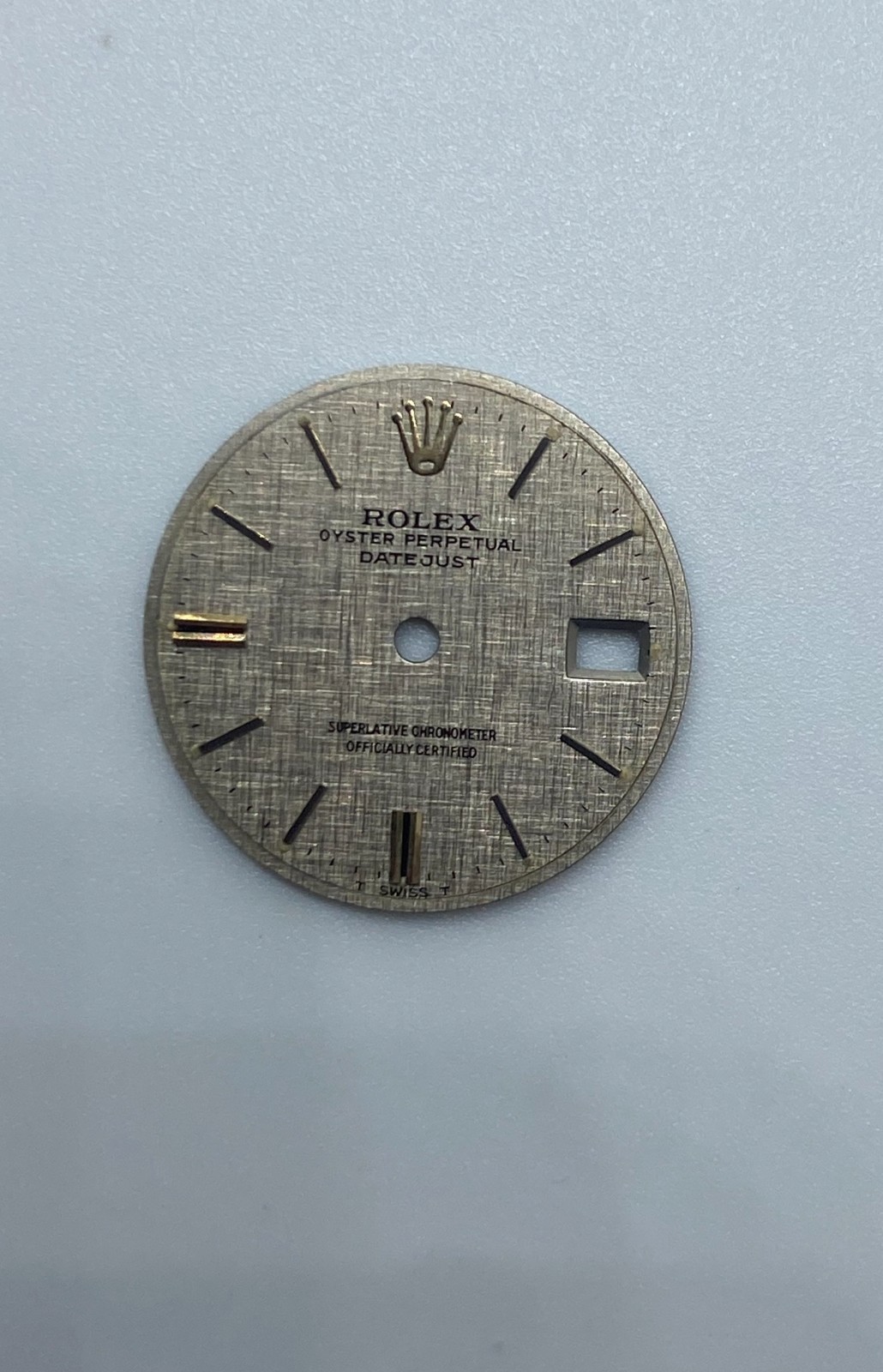 Original Rolex Lady Steel And Gold / Gold Quick Release Dial