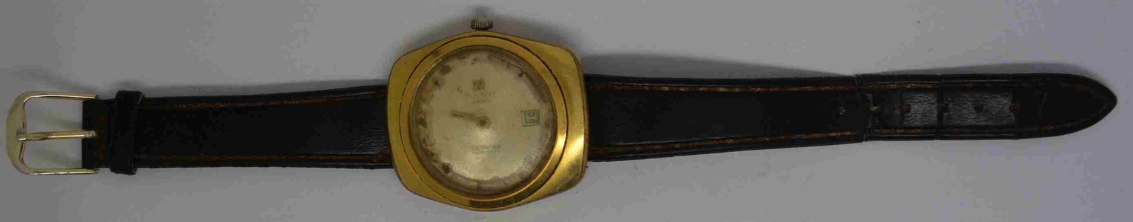 VTG TISSOT SEASTAR Gold Plated Wristwatch. Ref: 44669-2, Cal: 2481. For Repairs