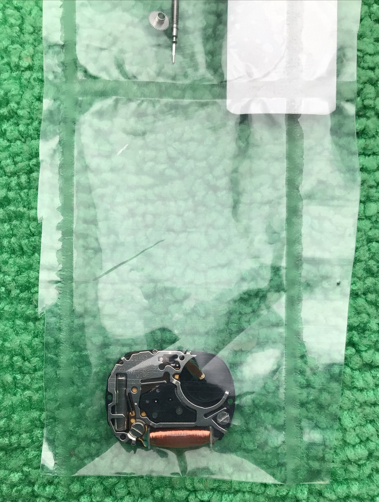 NEW HATTORI VC01E Genuine Watch Movement With Stem aa