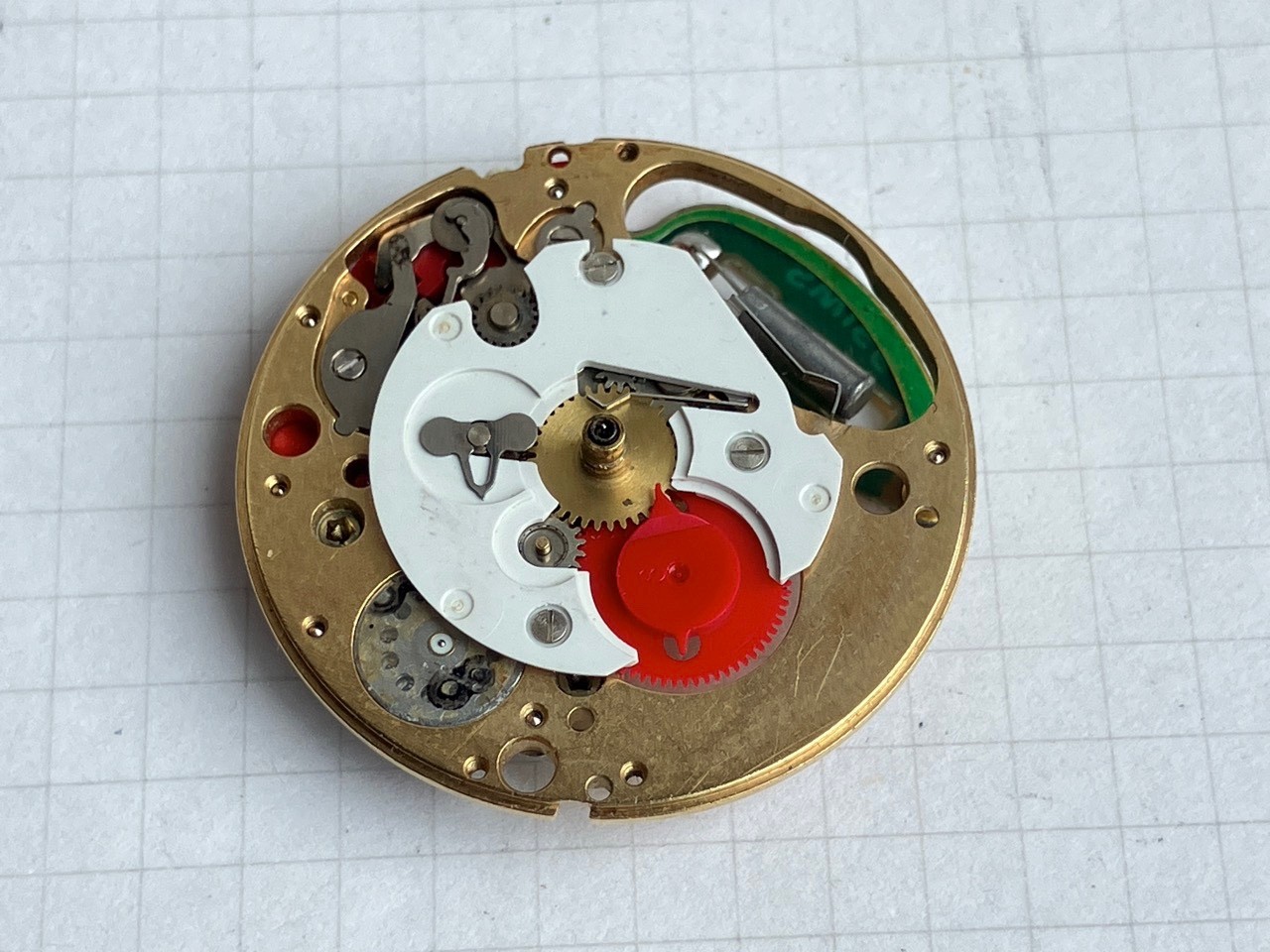 Bulova Accutron Quartz Watch Movement Parts cal 2423.10 2423.11 (ref 1990)