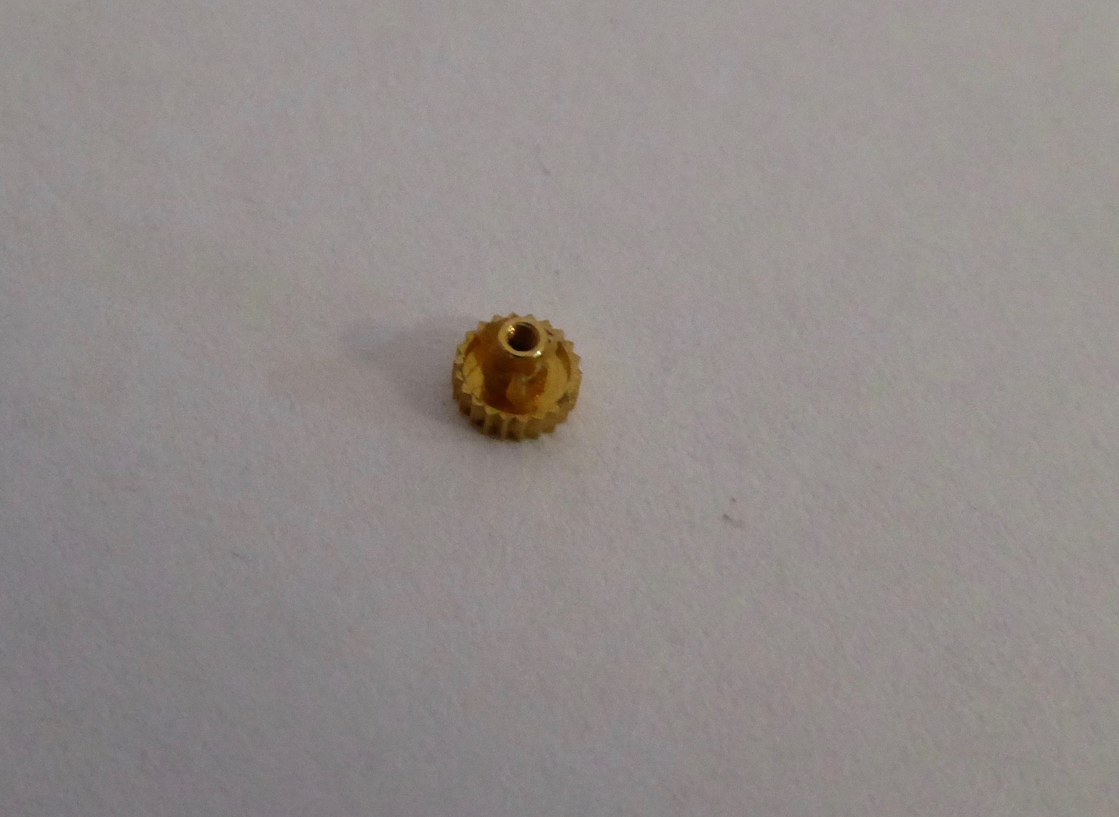 Genujne NOS Sealed Rolex 3.5 Gold Crown Part # 24-16300-8