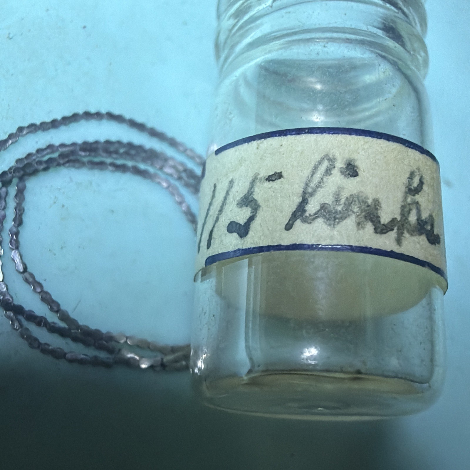 Verge Fusse Watch Chain 6 1/4” – 115 Links – 2 Hooks – From Watchmakers Estate