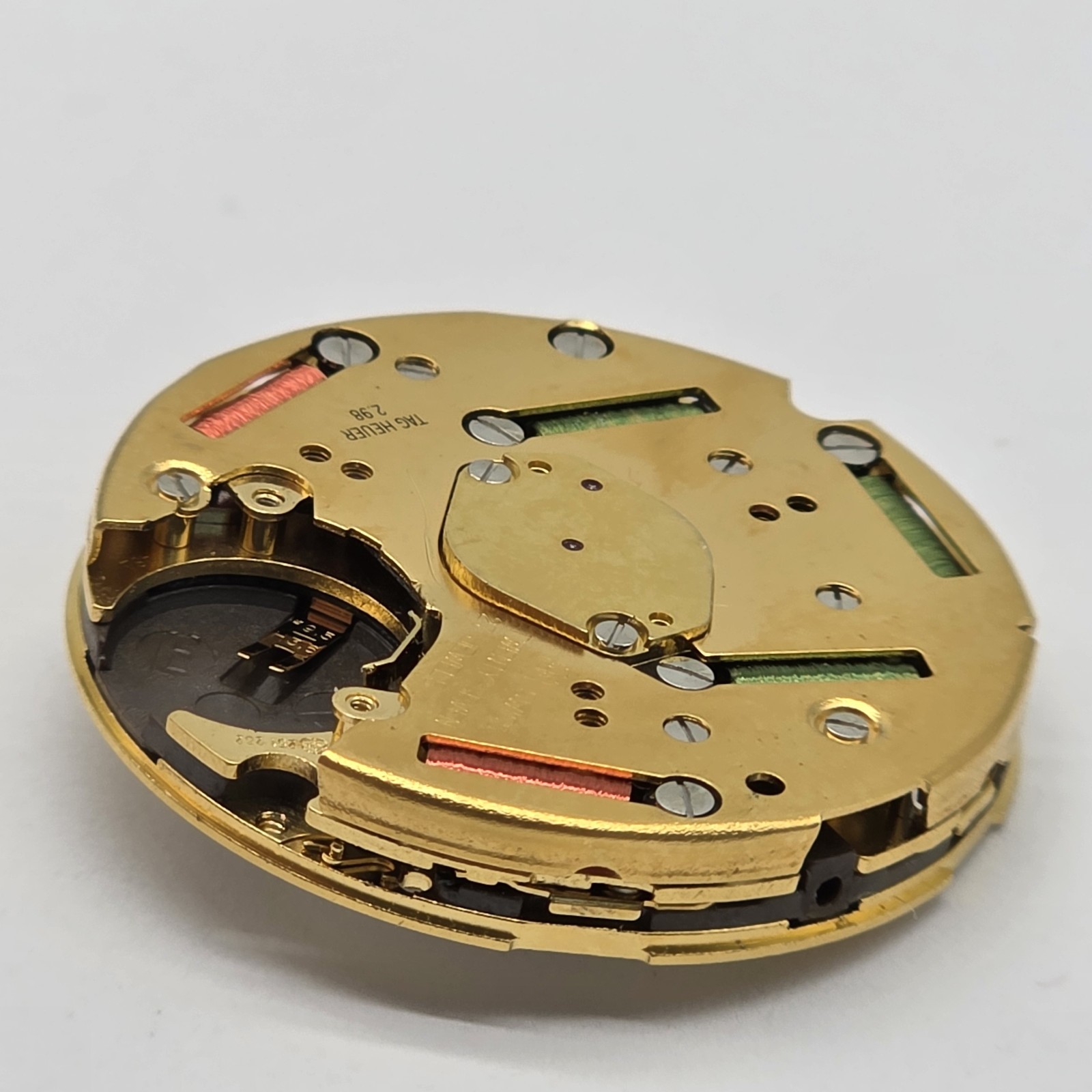 Tag Heuer 2.98 ETA 251.262 Swiss Chronograph Watch Movement 27 Jewels Untested 2