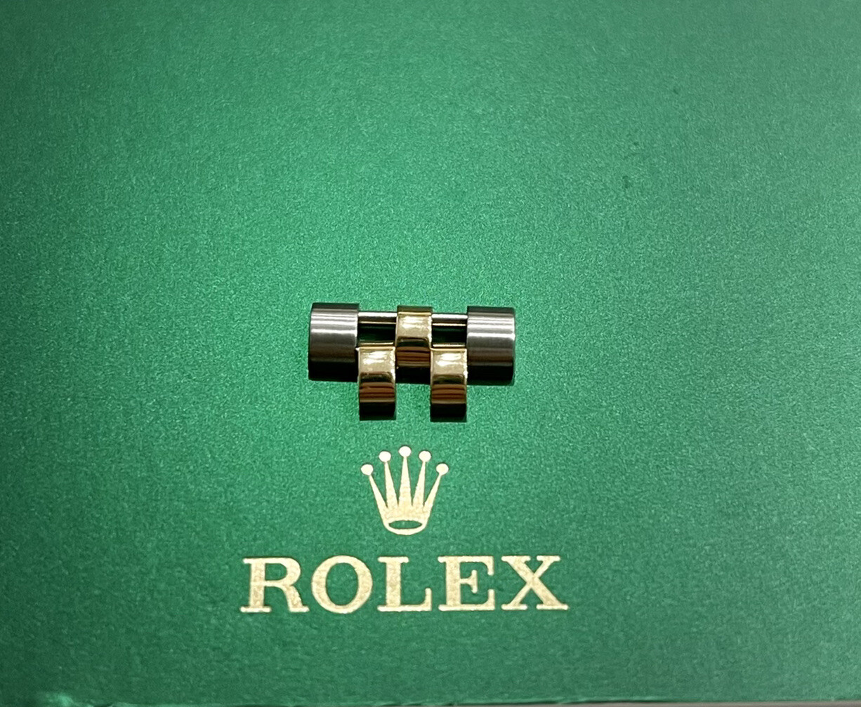 Authentic ROLEX Datejust jubilee Link 18K Y Gold /SS For 36mm 16013 16233 16203