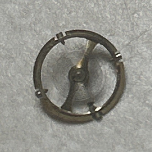 Vintage Genuine Bulova #54 Balance Wheel Flat 5AT Watch Part BROKEN STAFF