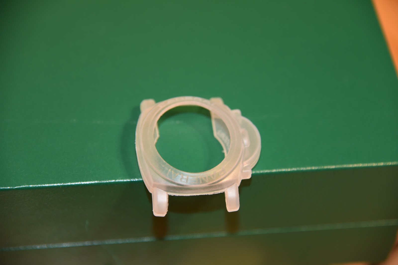 Genuine OFFICINE PANERAI LUMINOR 40MM Case Bezel Crown Guard Protector Silicone