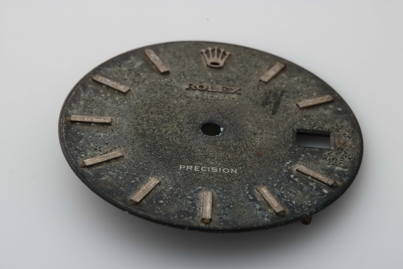 VINTAGE Rolex Oysterdate Precision Tropical Dial GENUINE Watch Part Swiss