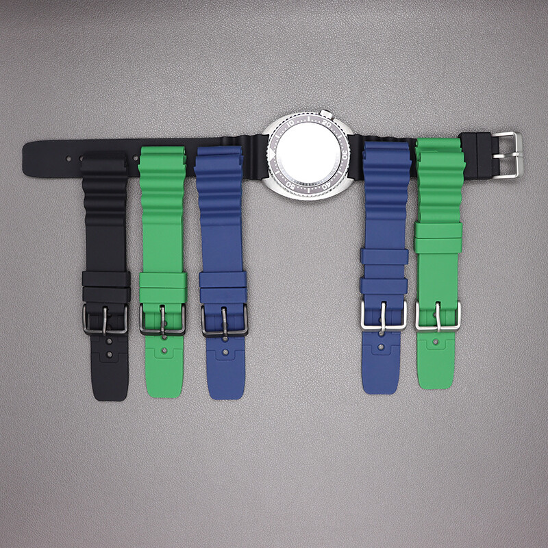 22mm Seiko Series Rubber strap SKX 009 Skx007 For Seiko 5 turtle high-quality