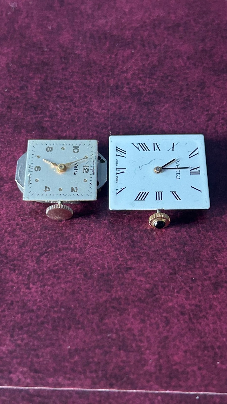 Vetta Movements No.2 Original Dials Parts & Spares NOS