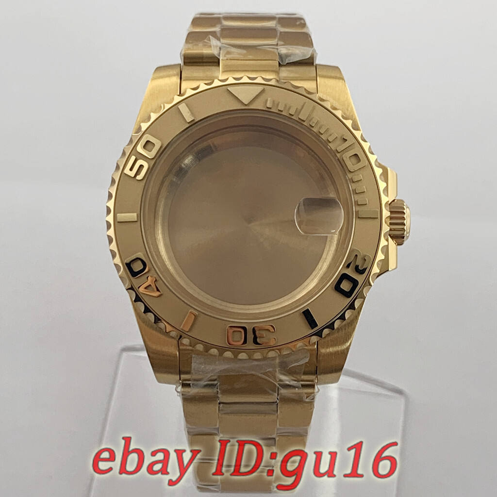 40mm Ceramic bezel Watch Case Fit NH34 NH35 NH36 ETA 2824/2836 Miyota82 Series