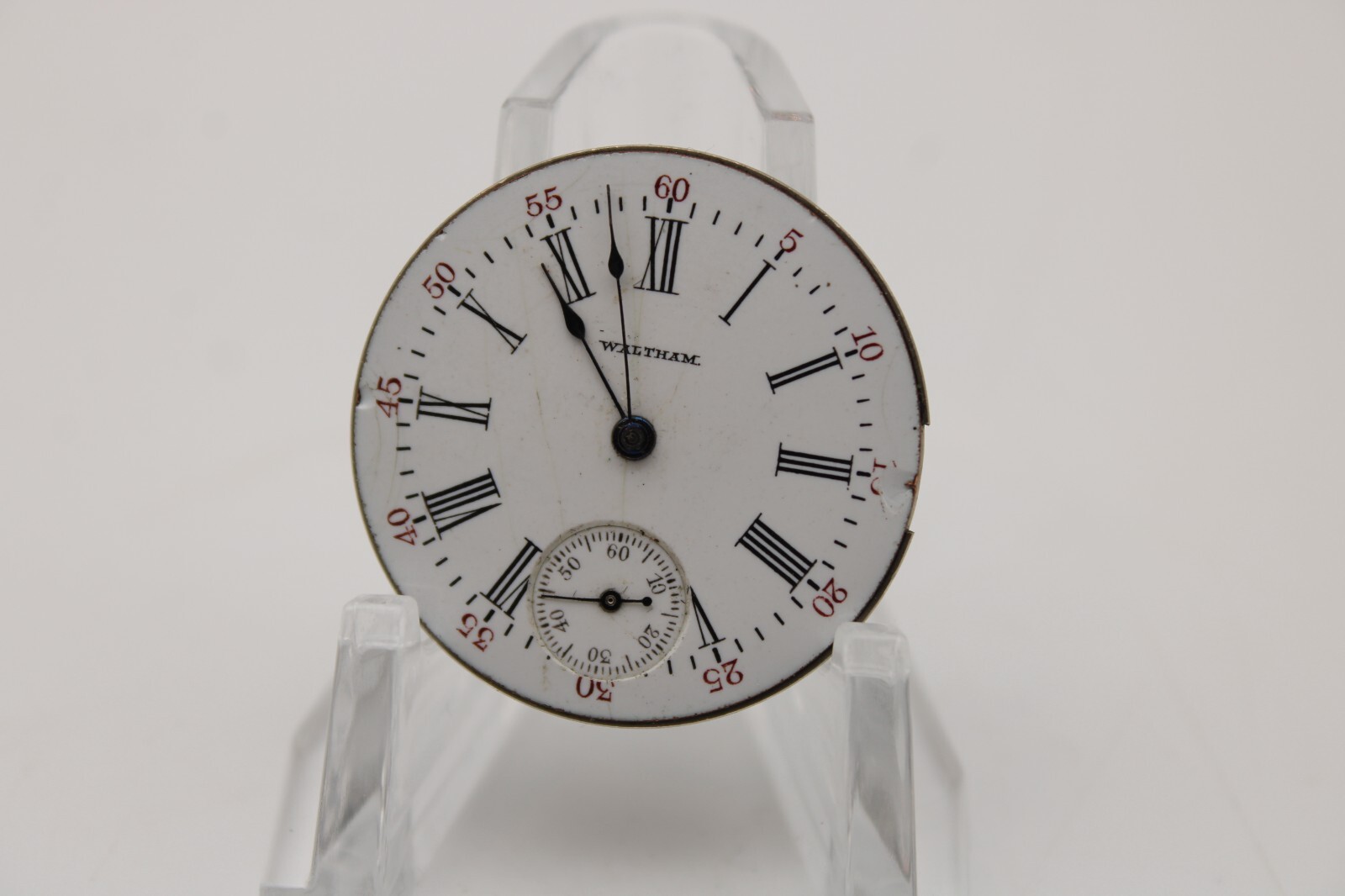 1902 WALTHAM POCKET WATCH MOVEMENT 12094643 GRADE: SEASIDE 0s 7j (EC)