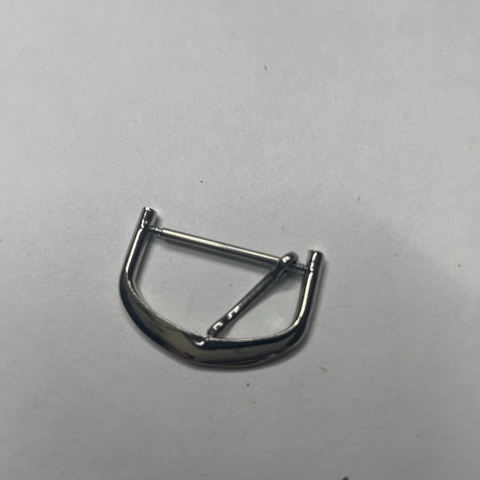 Rounded shape vintage gold and silver watch band buckle 8-20mm