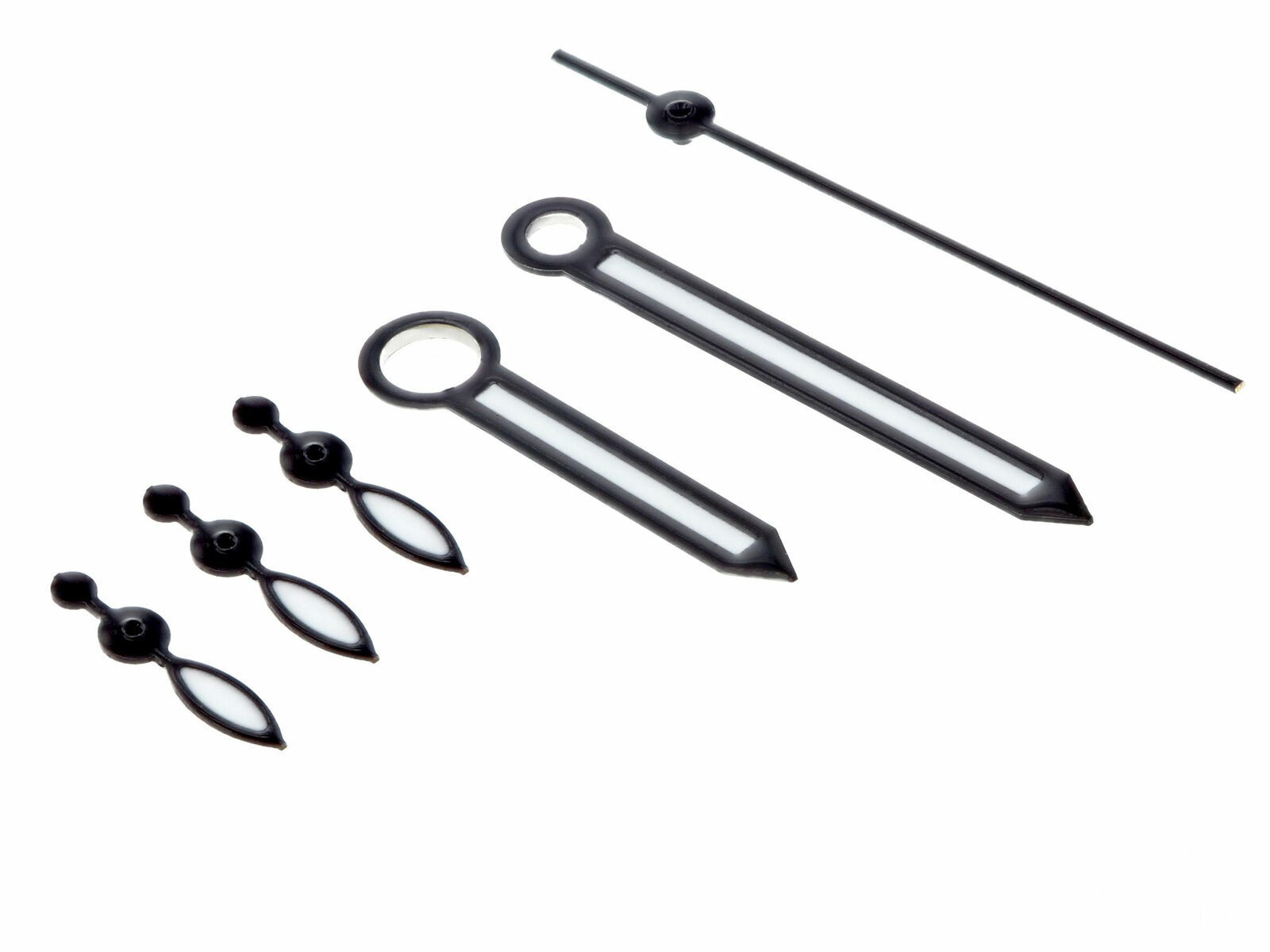 3 Sets Black Replacement Watch Hands For Panerai Vintage Valjoux 7750 7753