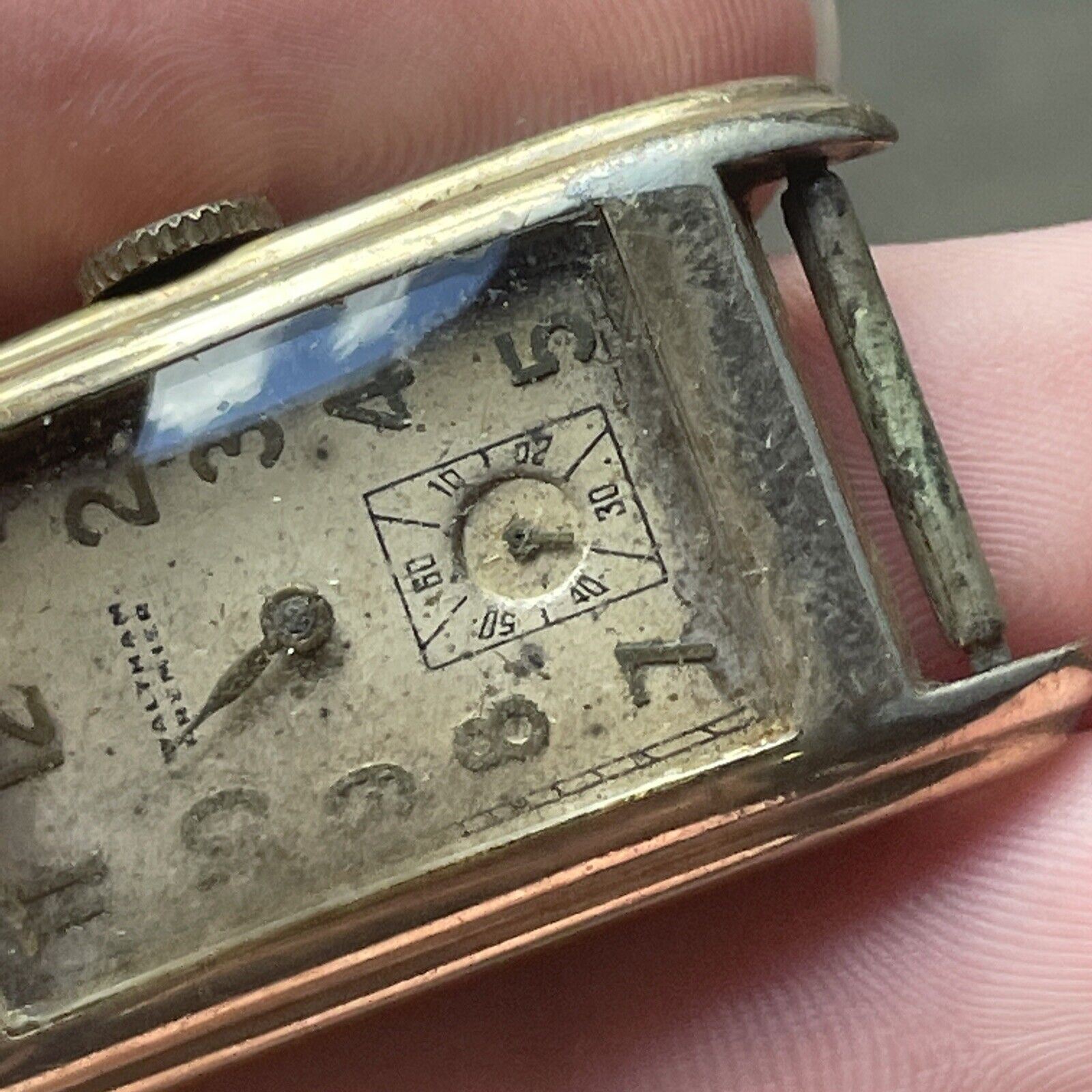 VTG Waltham Watch Co. Premier Watch Face With Movement