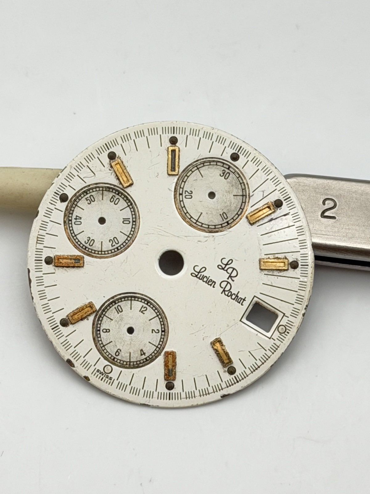 lucien rochat 29mm chrono 7750 dial dial