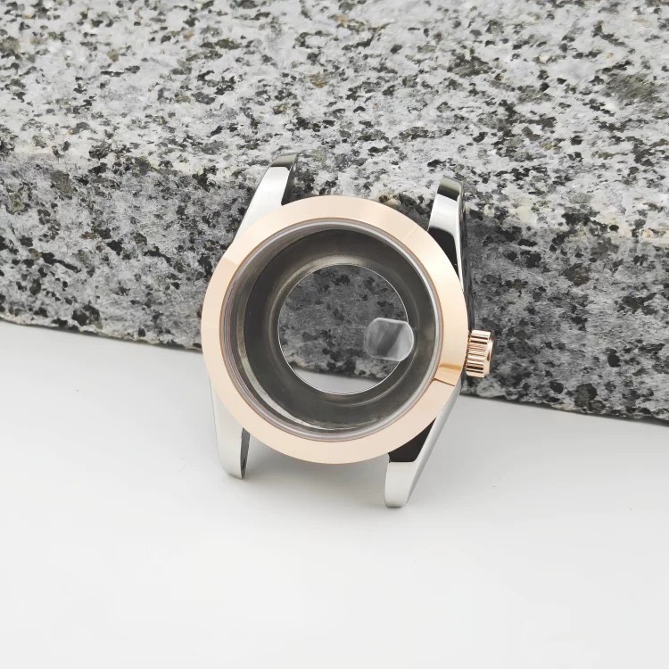 31mm Matte Sandblasted Watch Case Sapphire Glass For NH05 NH06 Movement