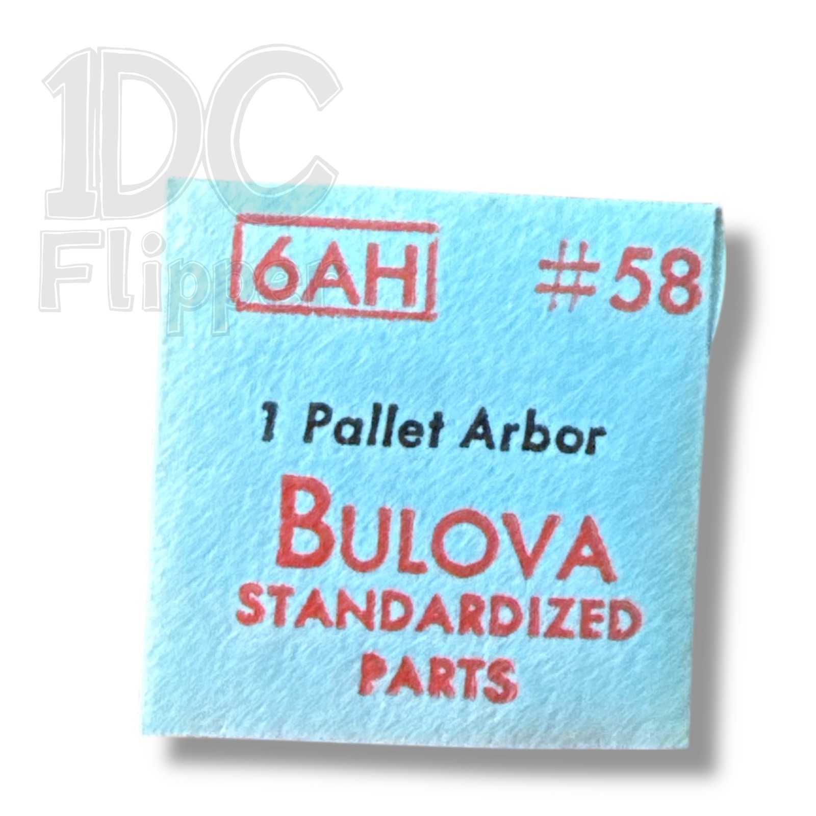 Bulova 6AH PALLET ARBOR #58 72S/45P AS 1111 Fits Multiple, Read List!
