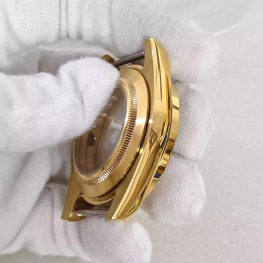 39MM Sapphire Crystal Watch Case See-Through Back for NH35/NH36/4R Movement