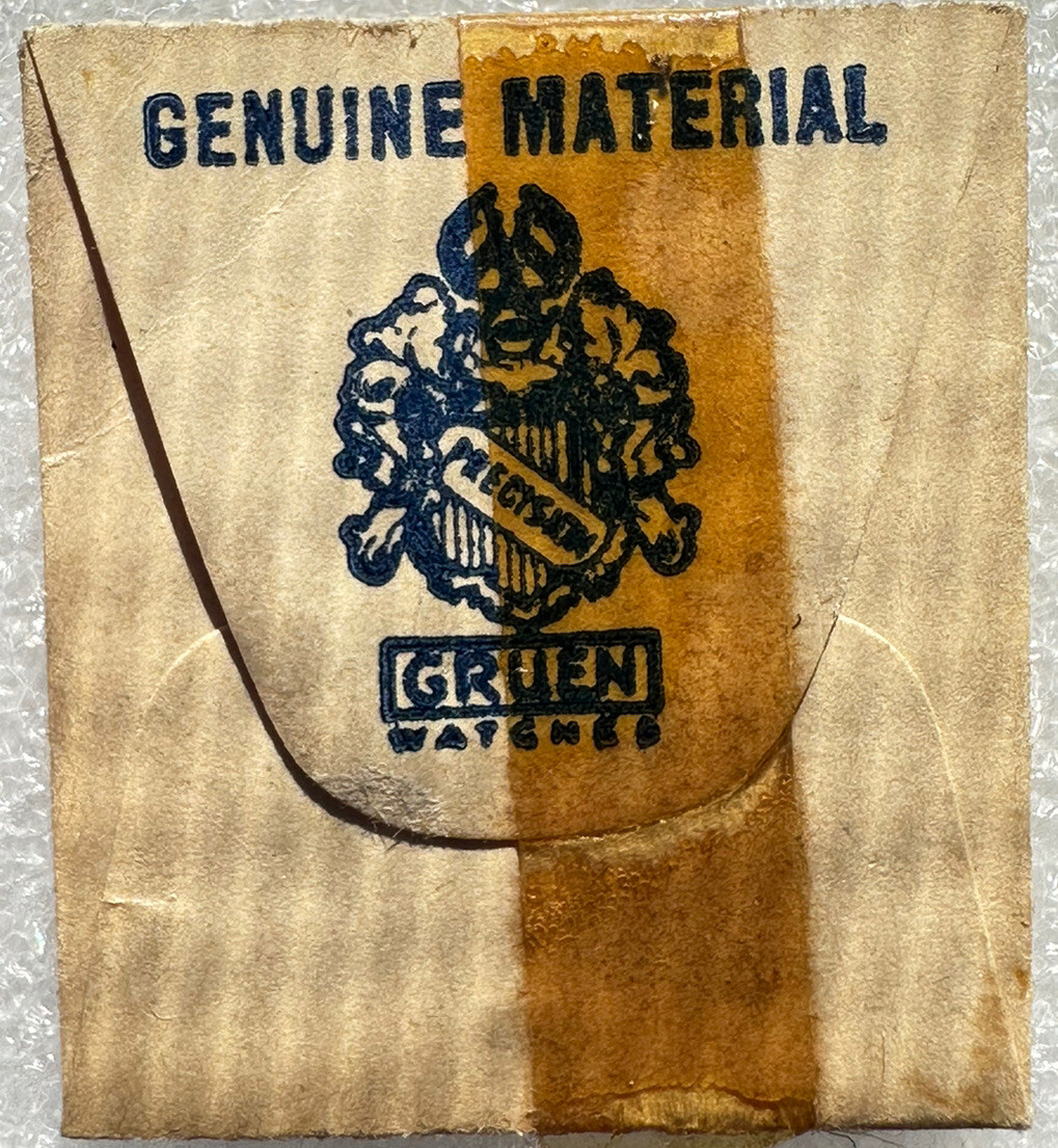 GRUEN EB33 CAL300 LOWER BAL CAP JEWEL 1/4 DOZ WATCH REPAIR PARTS NOS WP1