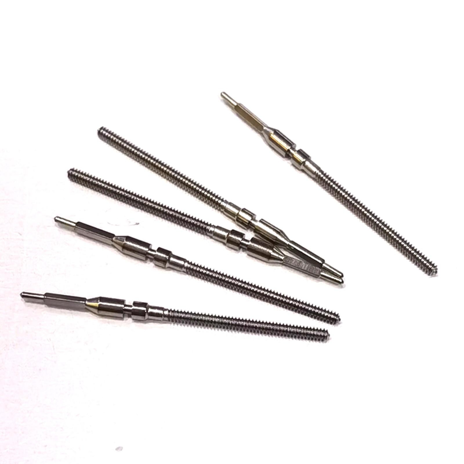10Pack Stainless Steel Watch Winding Stem Handle for Miyota 8200 8215 Movement
