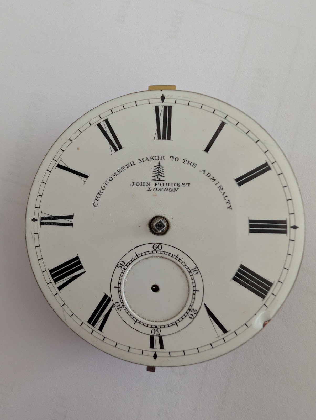John Forrest Of London 50.1 mm Fusee Pocket Watch Movement Spares/Repairs