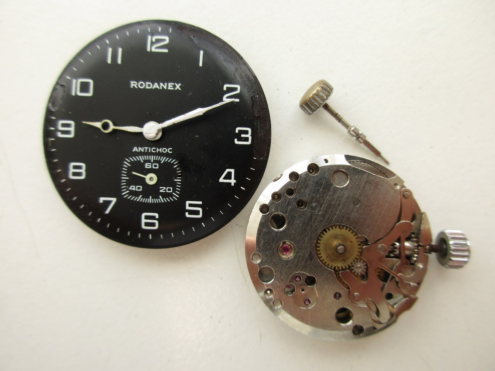 FE France Ebauche cal. 233-60 vintage watch movements (2 pcs) – running