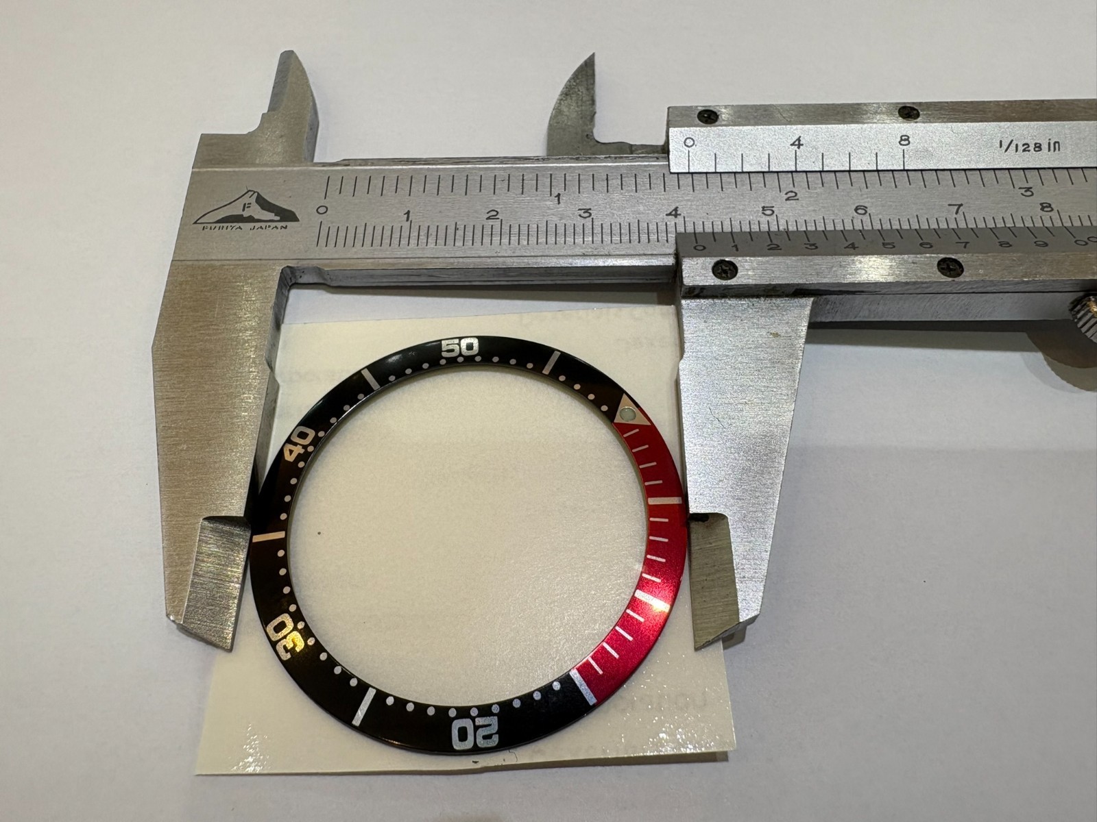 New ORIS Top Bezel Insert Ring Titanium Diver 7599 Ø 47mm CHRONOGRAPH 1000m