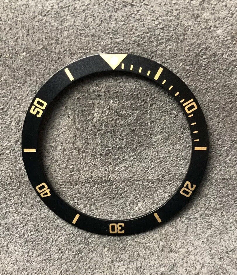 Bezel Insert – Full Size 38mm Tag Heuer 1000 980.020 984.013 980.029 Divers Gold