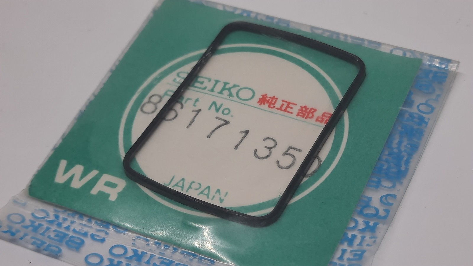 Genuine NOS Seiko Crystal Gasket 86171350 for Seiko A439-4000, A439-400A