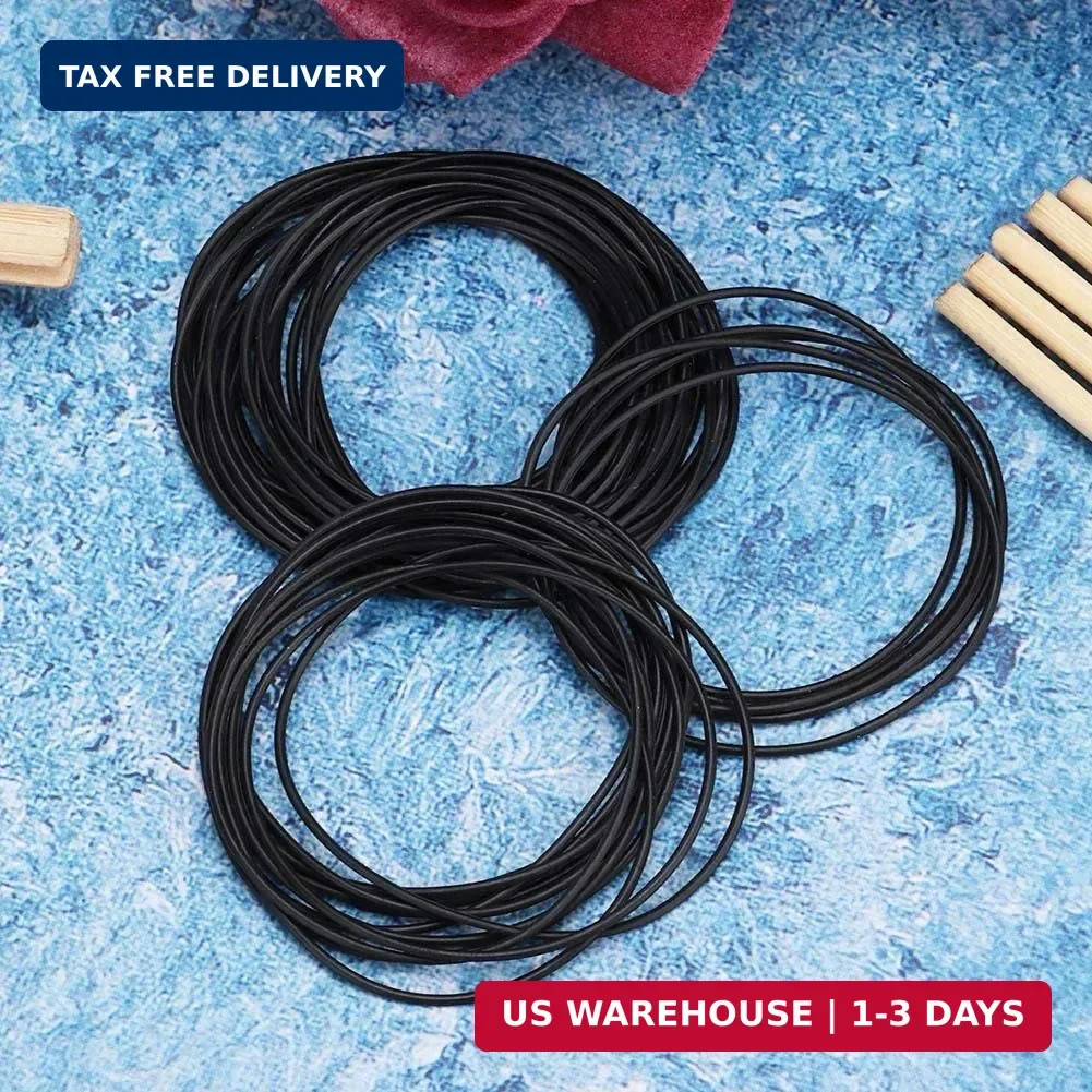 500Pcs Watch Gasket Rubber Seal, 50pcs/Bag 10 Bags O Ring Rubber Seal Watch Back